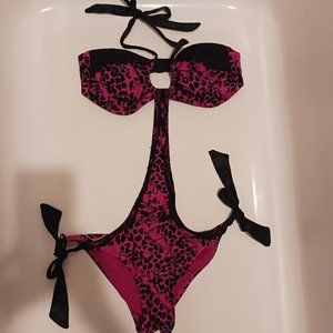 Metal Mulisha Pink Monokini